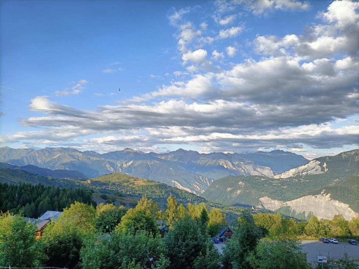 Appartement 2 Chbres Calme Vue Vallee 500M Des Pistes เลอ คอร์เบียร์ ภายนอก รูปภาพ