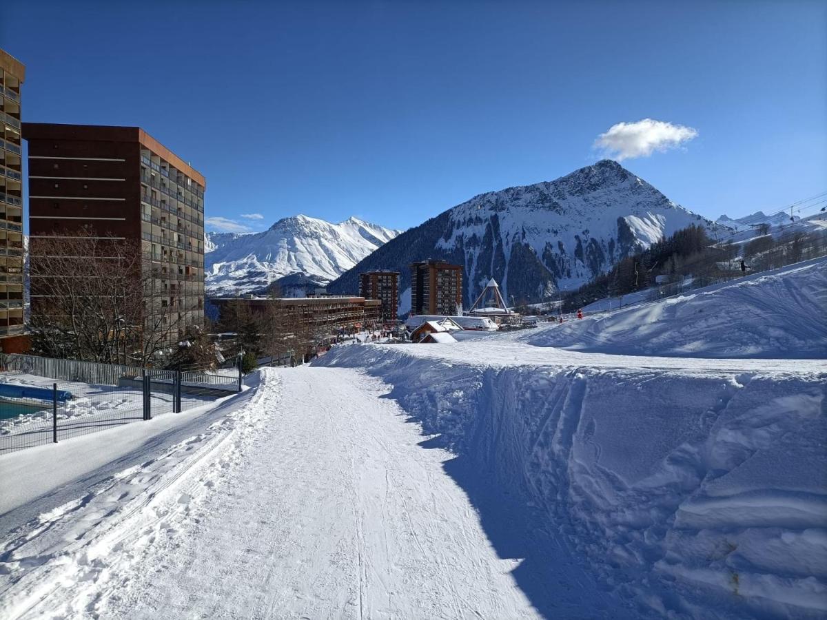 Appartement 2 Chbres Calme Vue Vallee 500M Des Pistes เลอ คอร์เบียร์ ภายนอก รูปภาพ
